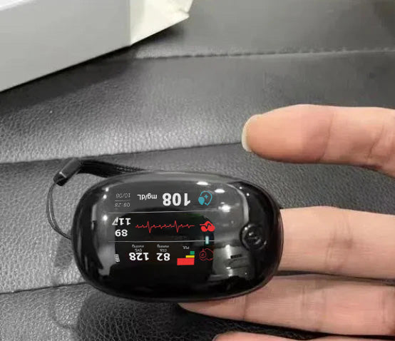 💥 2025 Limited 70% ️OFF 🩺 BQYOOM™ Laser Blood Glucose Monitoring Device 🔵 Non-invasive, Real-time Results 📲 Wireless Bluetooth Connectable