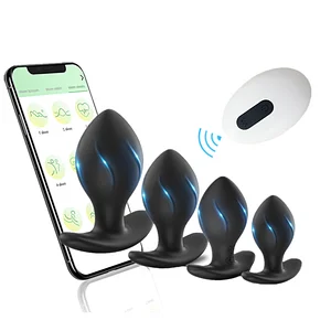 Four Sizes App / Wireless Remote Control Anal Vibrator