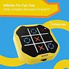Puzzle Tic Tac Toe Bolt Game, 3 in 1 Handheld Puzzle Game Console, Single Player Mode Versus Mode
