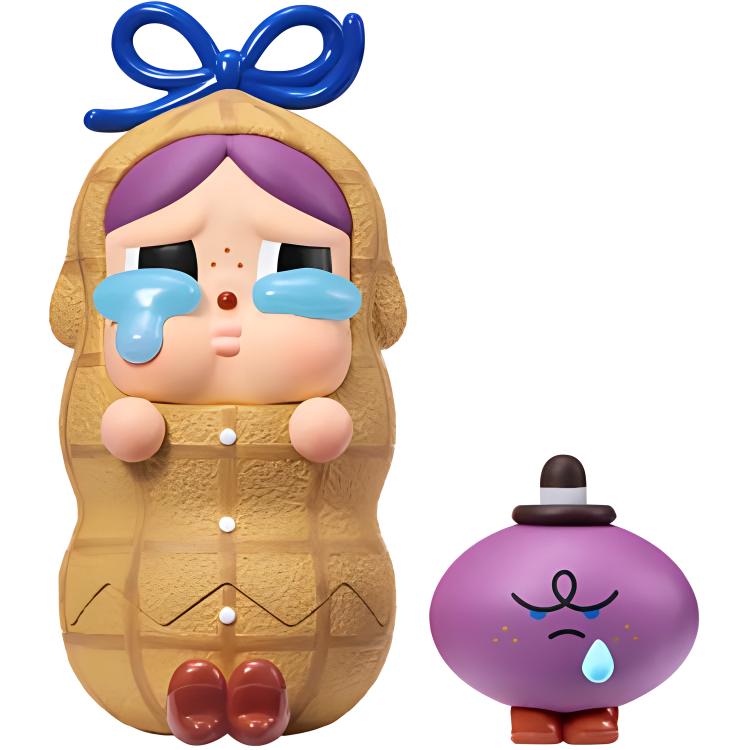 POP MART Crybaby Distressed Peanut Figure Crybaby The Cracked Peanut Figure Hang Tag Box