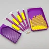 Painting Accessories - Diamonds Painting Purple Tray Funnel Plate Single Tool Accessories