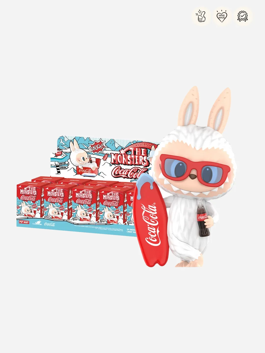LABUBU - The Monsters Coca Cola Skiing Series Vinyl Face Blind Box