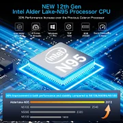 ぐ*り様 Alder Lake CPU n95 RAM16GB SSD 512G Amazon.com: N95 Mini PC,Intel 12th Alder Lake N95 16GB DDR4