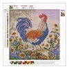 Diamond Painting-5D Full Round Drill Standing Rooster