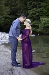 Maternity Photo Shoot Lace Pregnancy Photography Maxi Gown Dresses