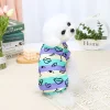 Pet Costume Graffiti Print Dog Clothing For Small Dogs