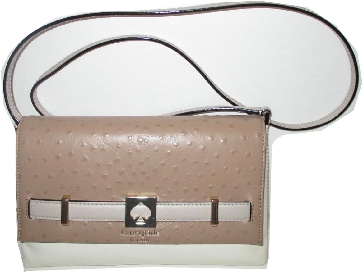 KATE SPADE Loula Houston Street Exotic Leather Crossbody Bag