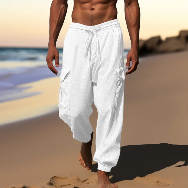 Men's Linen Pants-inspireuse