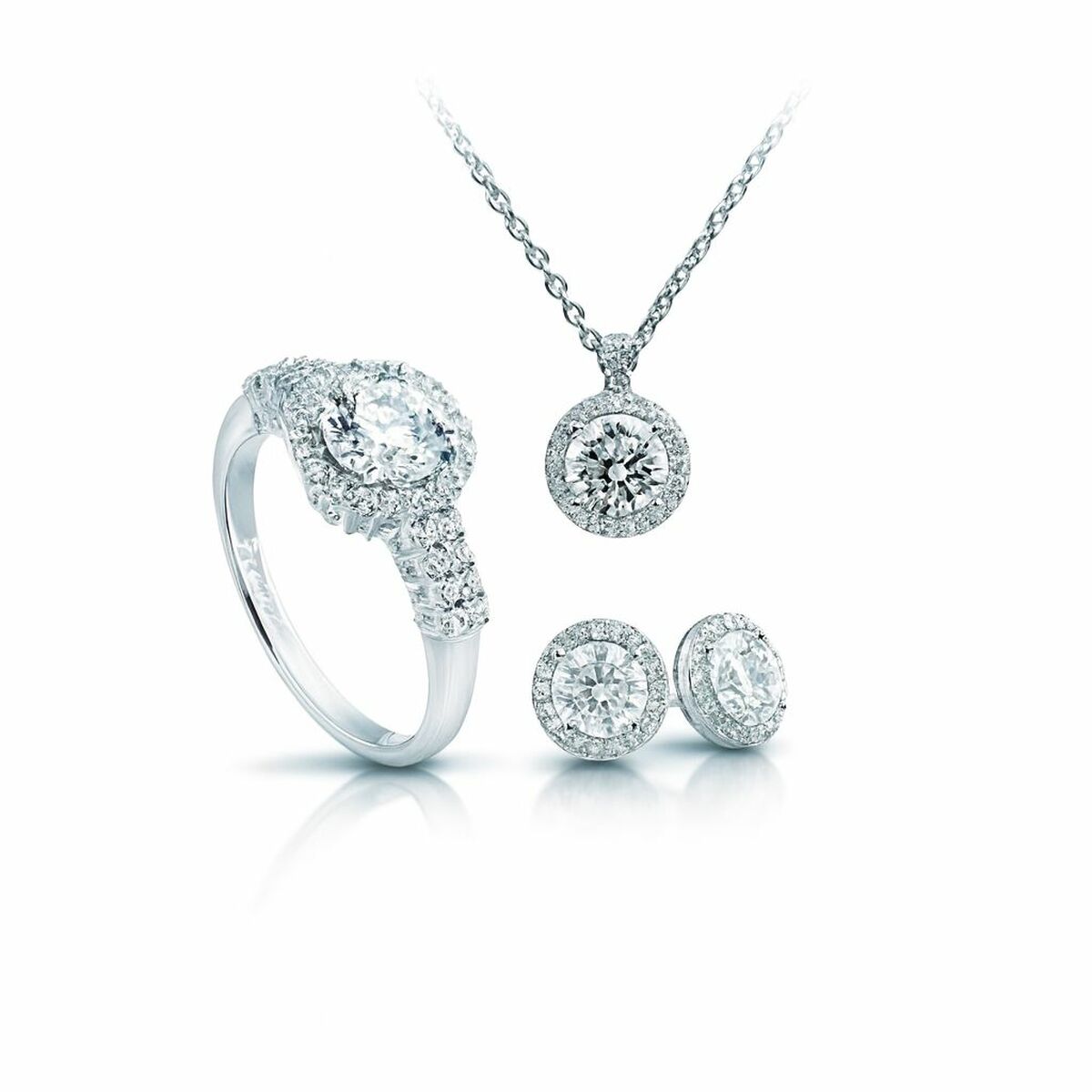 Necklace and matching earrings set Diamonfire 1312691918180 Ring