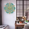Diamond Painting Mandala Pendant Clock