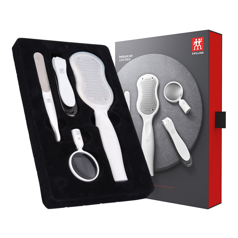 ZWILLING Anti-Splash Foot Protective Nail Clipper Set 4-Piece Set