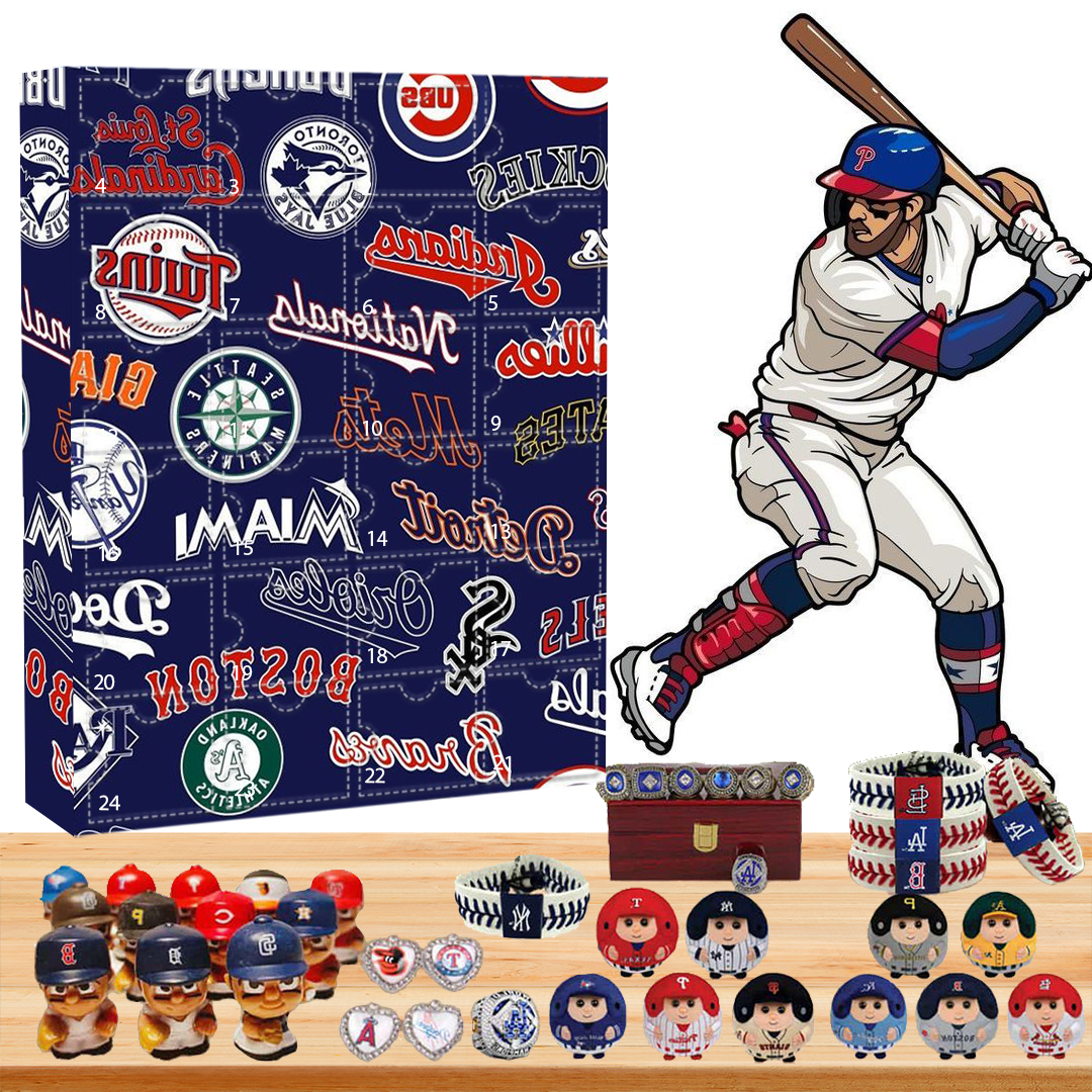 2024 MLB Advent Calendar The One With 24 Little Doors