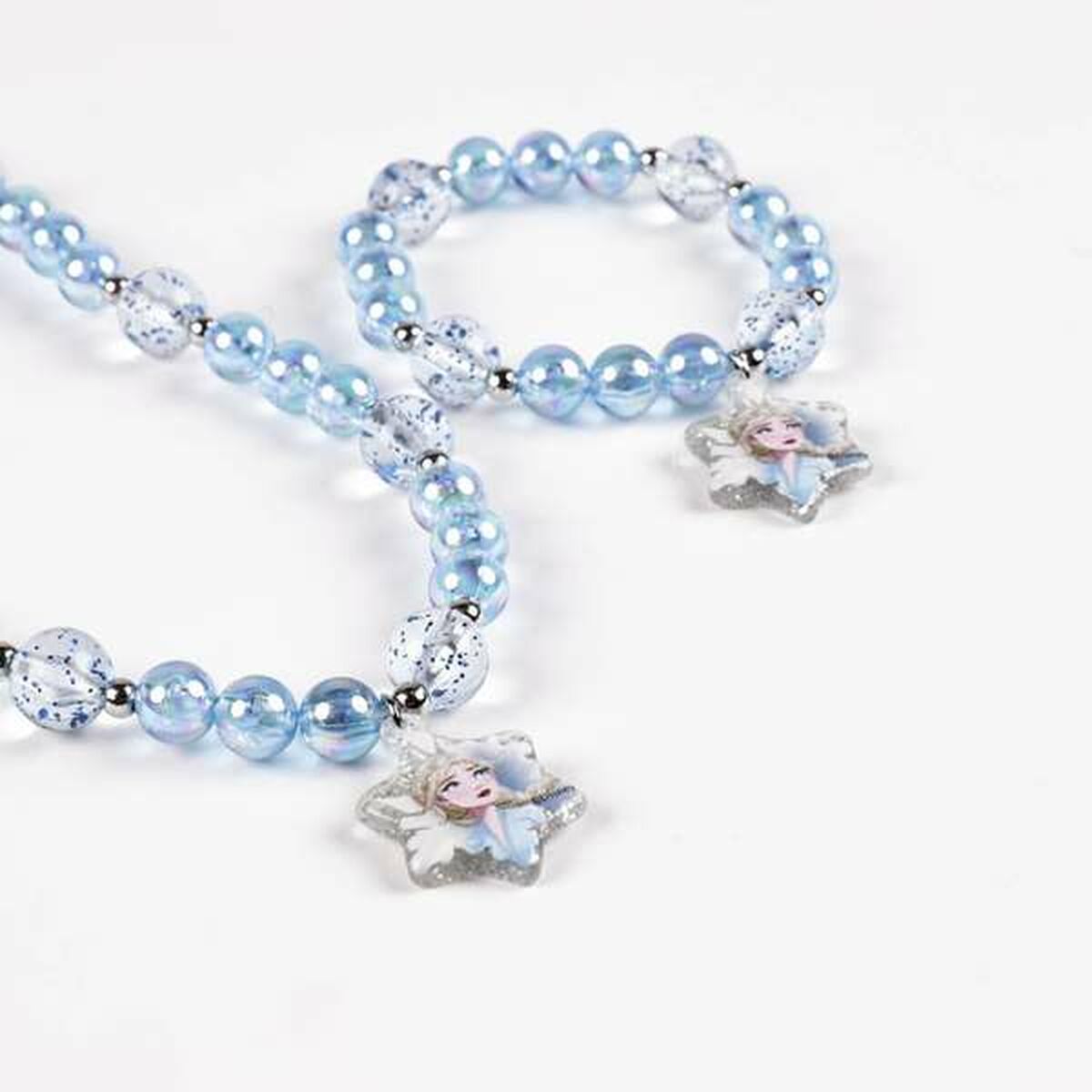 Necklace and Bracelets set Frozen Blue 2 Pieces