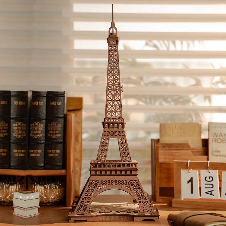 Rolife Night of the Eiffel Tower 3D Wooden Puzzle TGL01 | Robotime Online