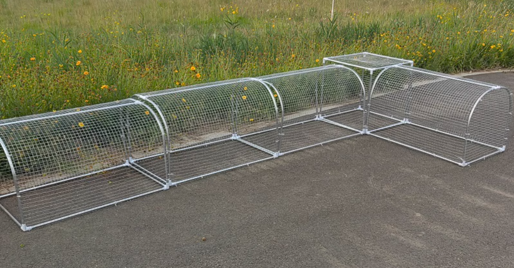 Chicken Coop Combo Kit, Spliced Chicken Tunnels Run Db8e871acdca919c29bd858fa45b9fad