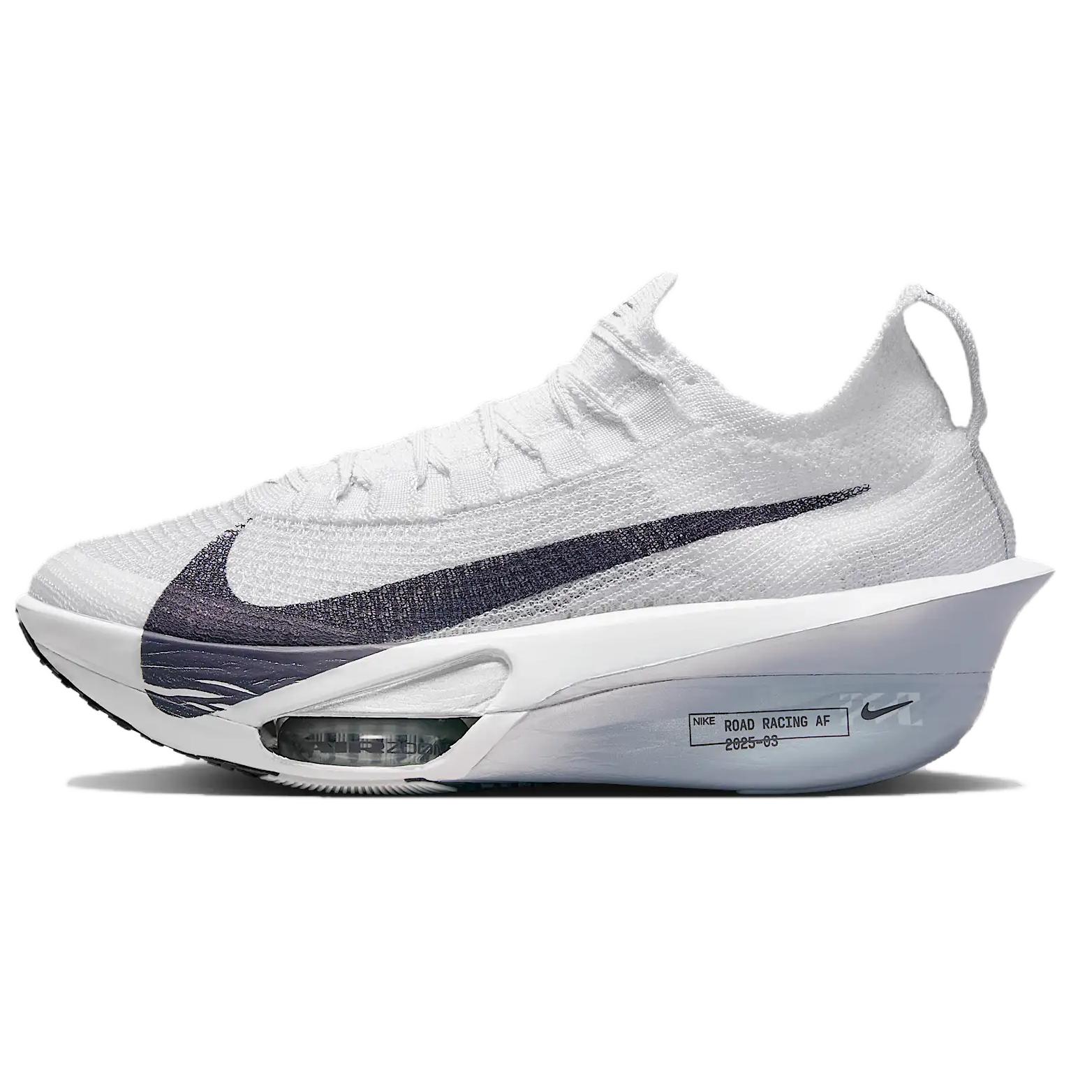 Nike Air Zoom Alphafly Next% 3 White Pure Platinum Obsidian Mist Gridiron Women's