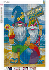 Diamond Painting-DIY Full Round Drill Gnome