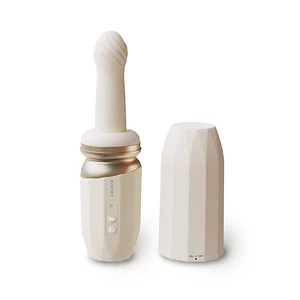 Telescopic Dildo Sex Machine App Control With Hand Free Sucker