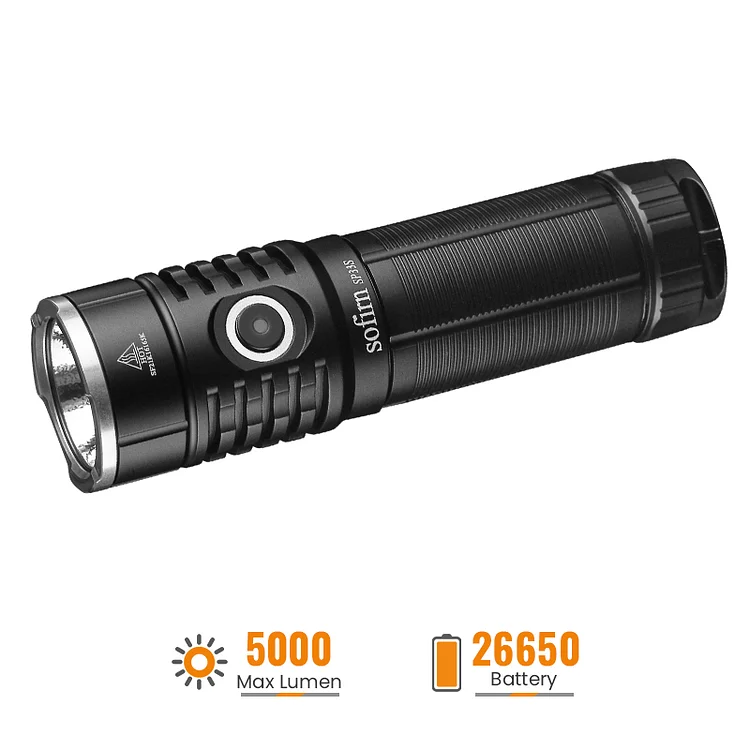 Sofirn SP33S Powerful Rechargeable Flashlight