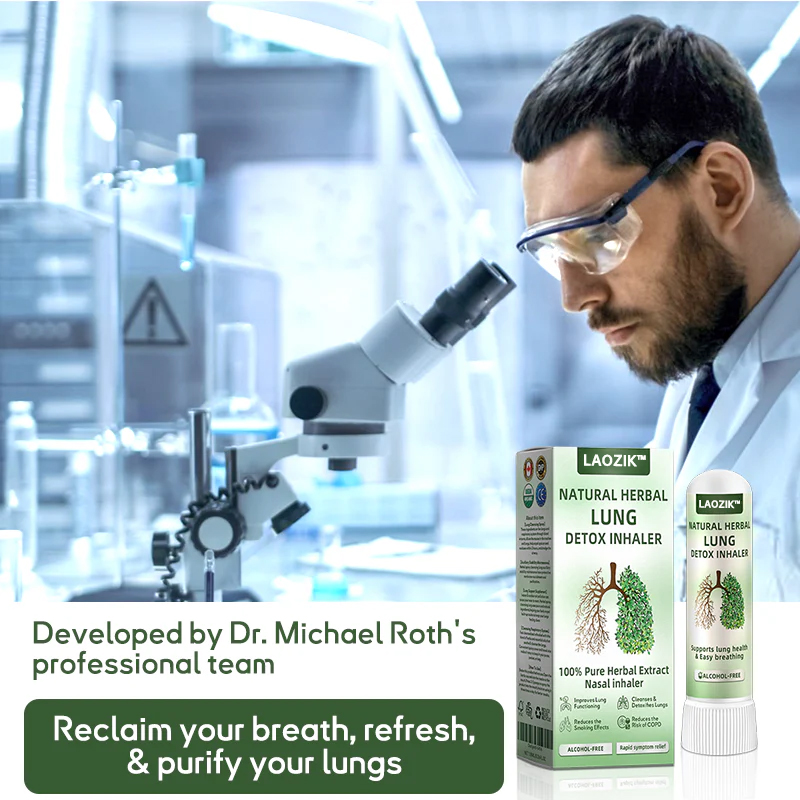 LAOZIK™ Natural Herbal Lung Detox Inhaler