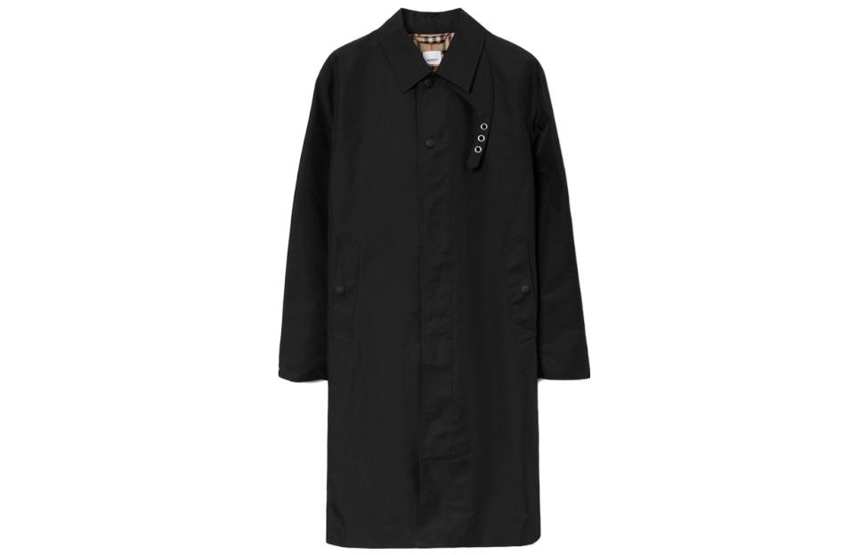 Burberry Coats Men Black
