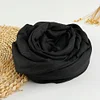 Solid Color Soft Cotton Linen Scarf Women Hijab Shawl