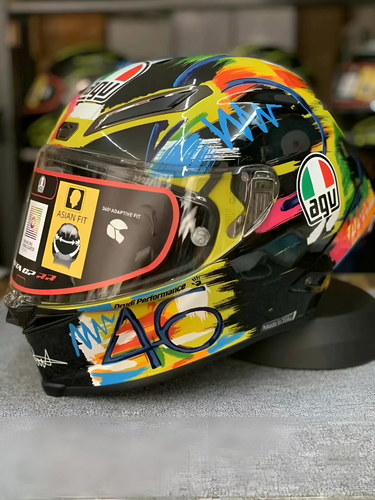 AGV Pista GP RR Mir World Champion 2020 Customized Model