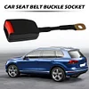 Unviersal Car Front Safety Seat Belt Seatbelt Buckle Socket Connector Camlock