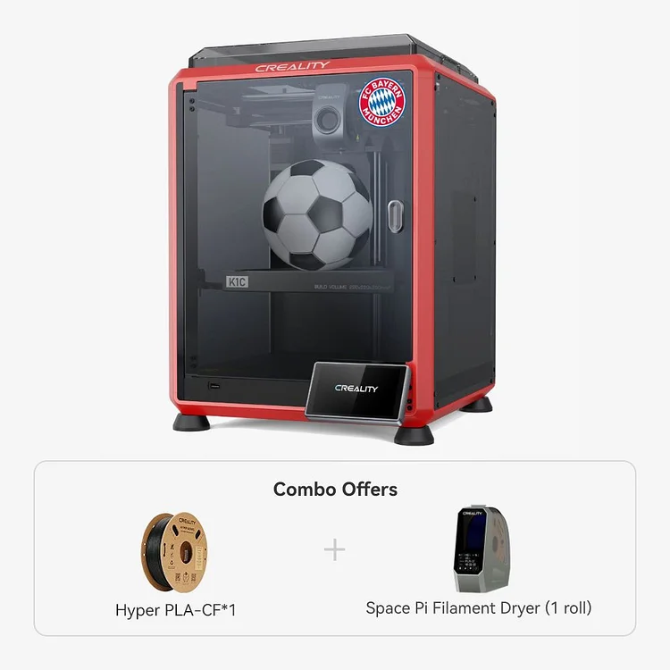 K1C 3D Printer Combo (FC Bayern Edition)