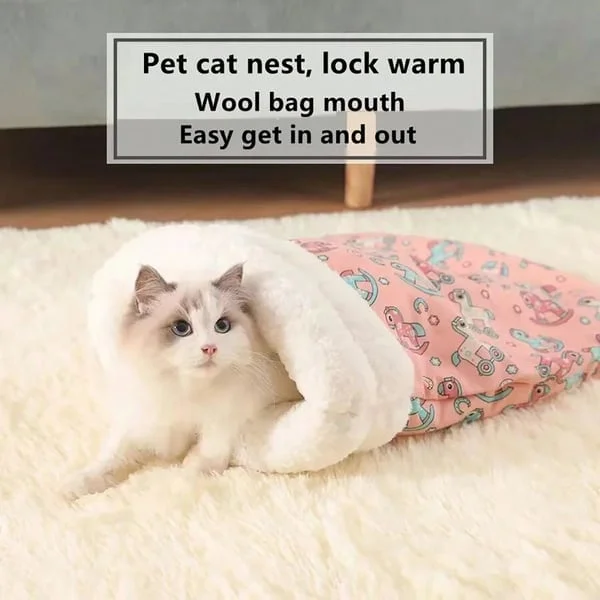 🔥Last Day 49% OFF🐾Cozy Pet Nest for Small Cats and Dogs