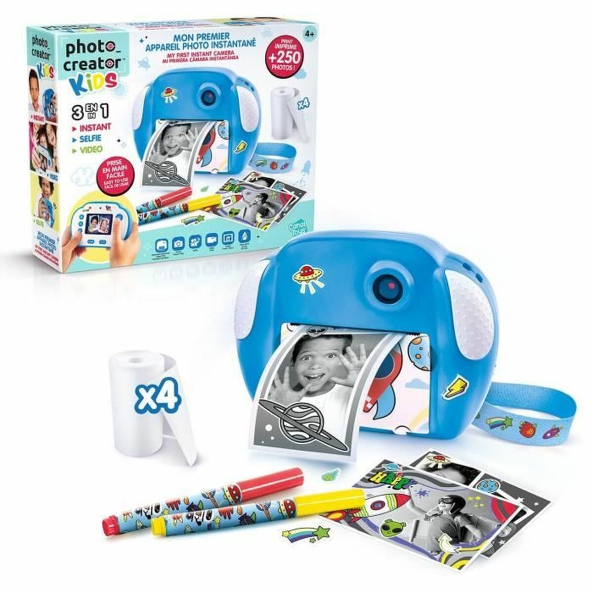 Children&rsquo;s Digital Camera Canal Toys Photo Creator