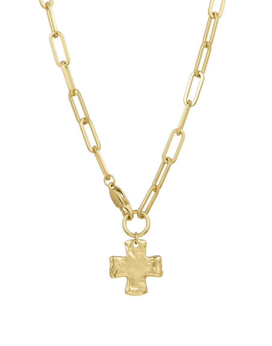 Last day clearance sale🎁CHUNKY CROSS CHAIN NECKLACE