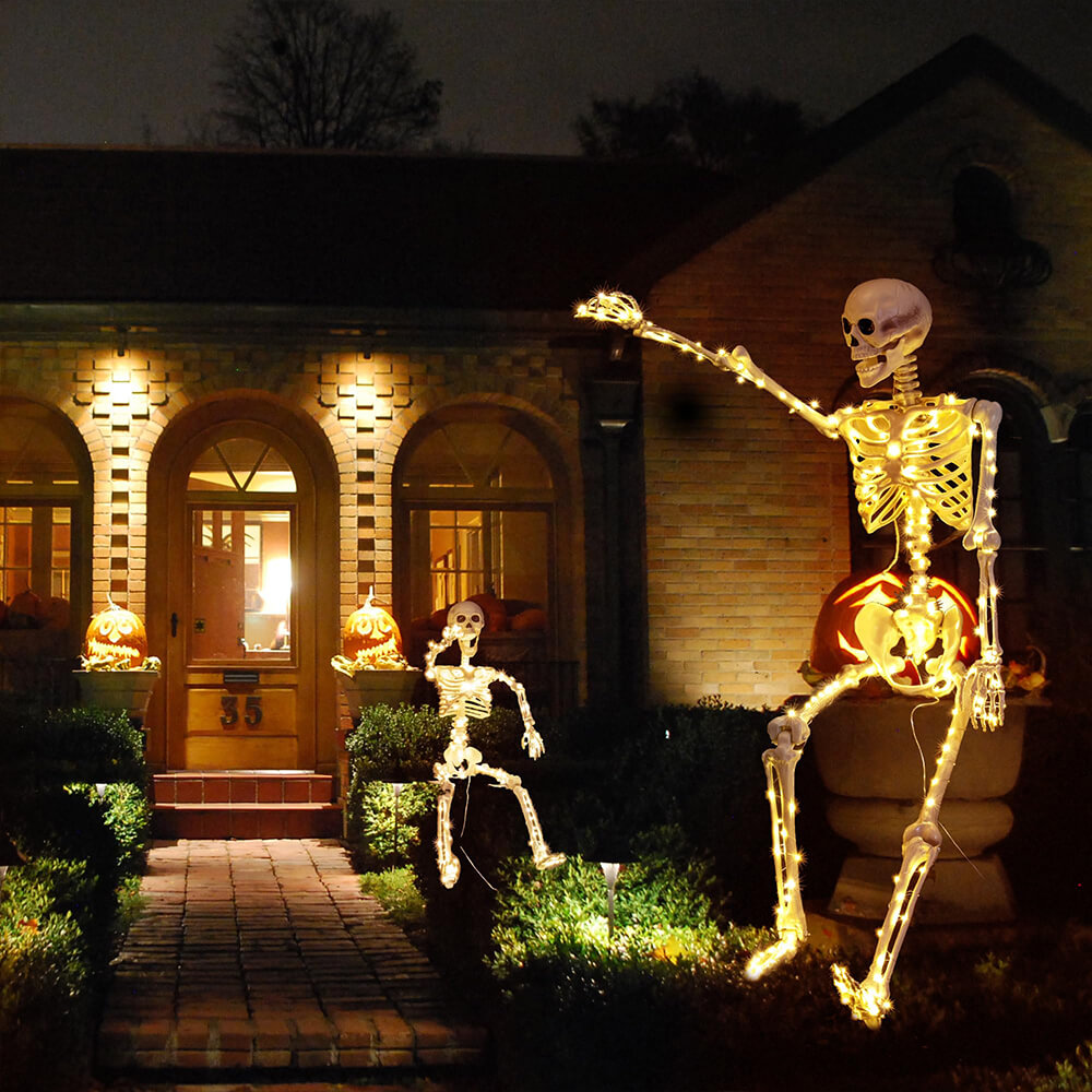 Halloween Glowing Skull