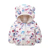 Kid Baby Girl Light Down Cartoon Cotton-padded Coats