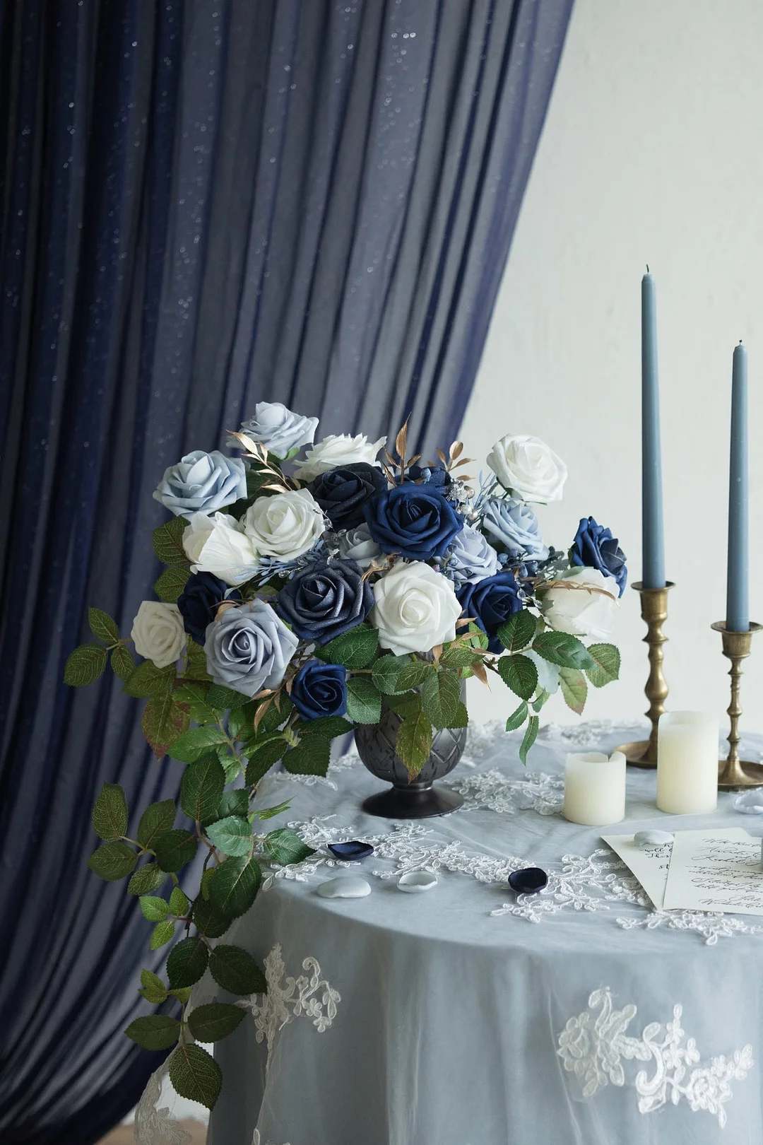 3" Foam Rose with Stem - 56 Colors