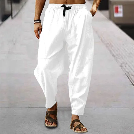 Linen Loose Pants-inspireuse