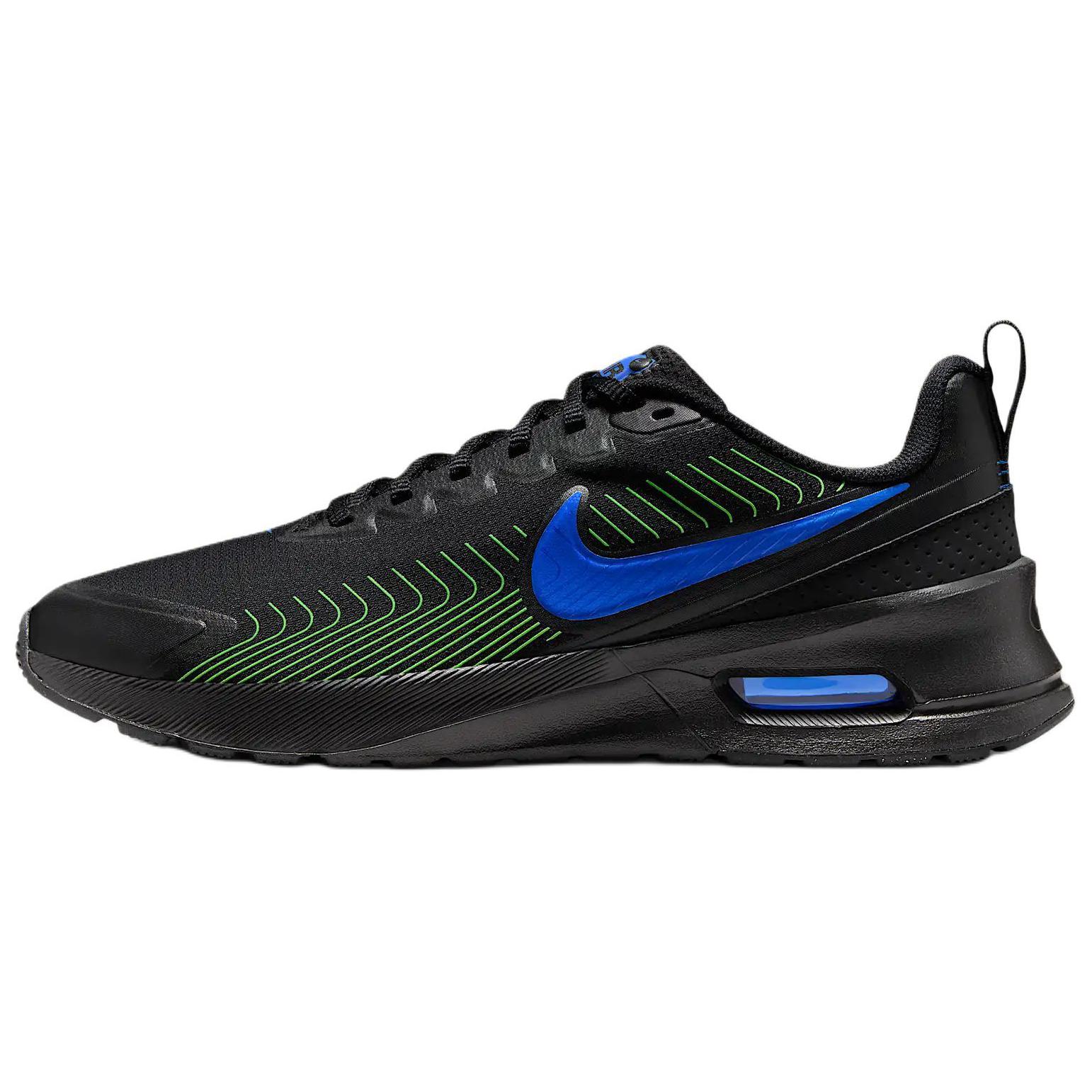 Nike Air Max Nuaxis Black Volt Racer Blue