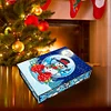 Diamond Painting Christmas Snowman Jewelry Collectables Storage Box for Xmas Holiday