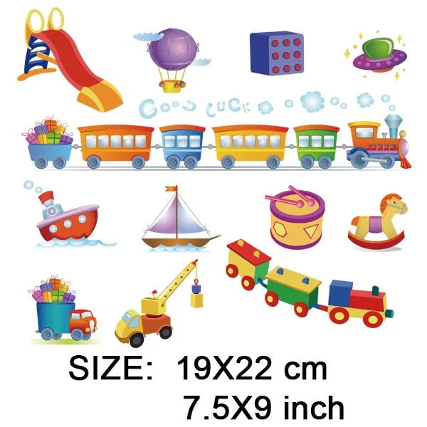 Cute Animals Heat Sticker On T-shirt DIY A-levels Iron On Transfer For Clothing Beautiful Design On Kid Clothes Patch Decoration