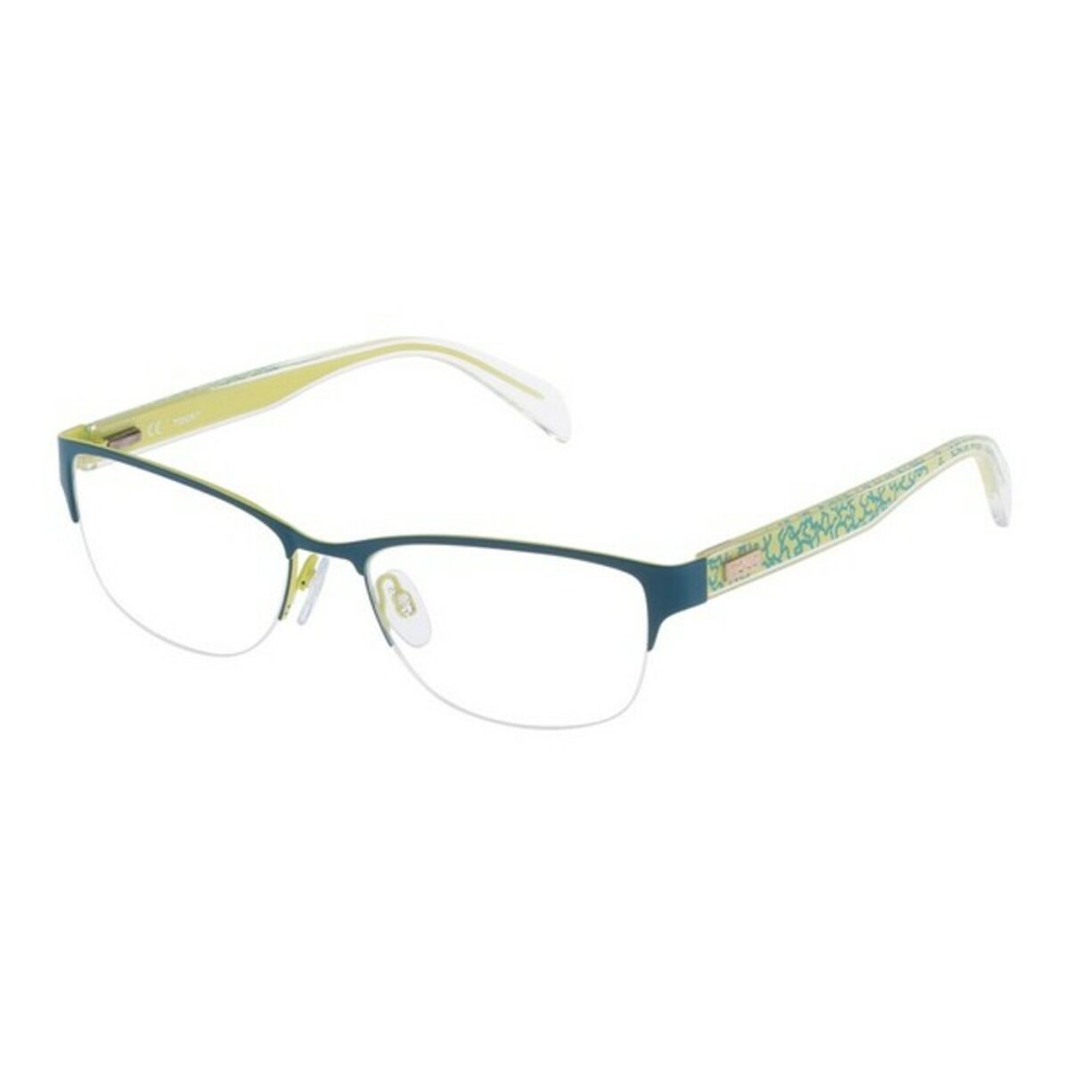 Ladies'Spectacle frame Tous VTO320540455 (54 mm) Blue (&oslash; 54 mm)