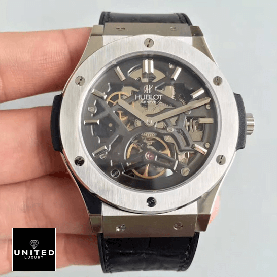 Hublot Classic 505.TX_.0170.LR Fusion Tourbillion Skeleton Dial Replica