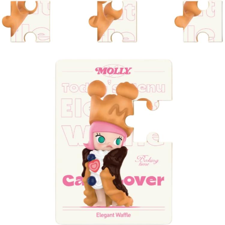 POP MART MOLLY Puffy Head Collection Puzzle Trend Based Products