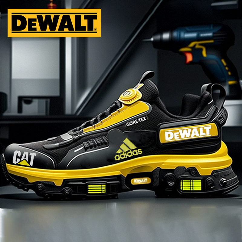 DEWALT® i CAT współpracują z adidasem przy tworzeniu limitowanej edycji męskich butów roboczych i butów outdoorowych
