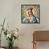 Diamond Painting-DIY Full Round Drill Stained Glass Art Madonna