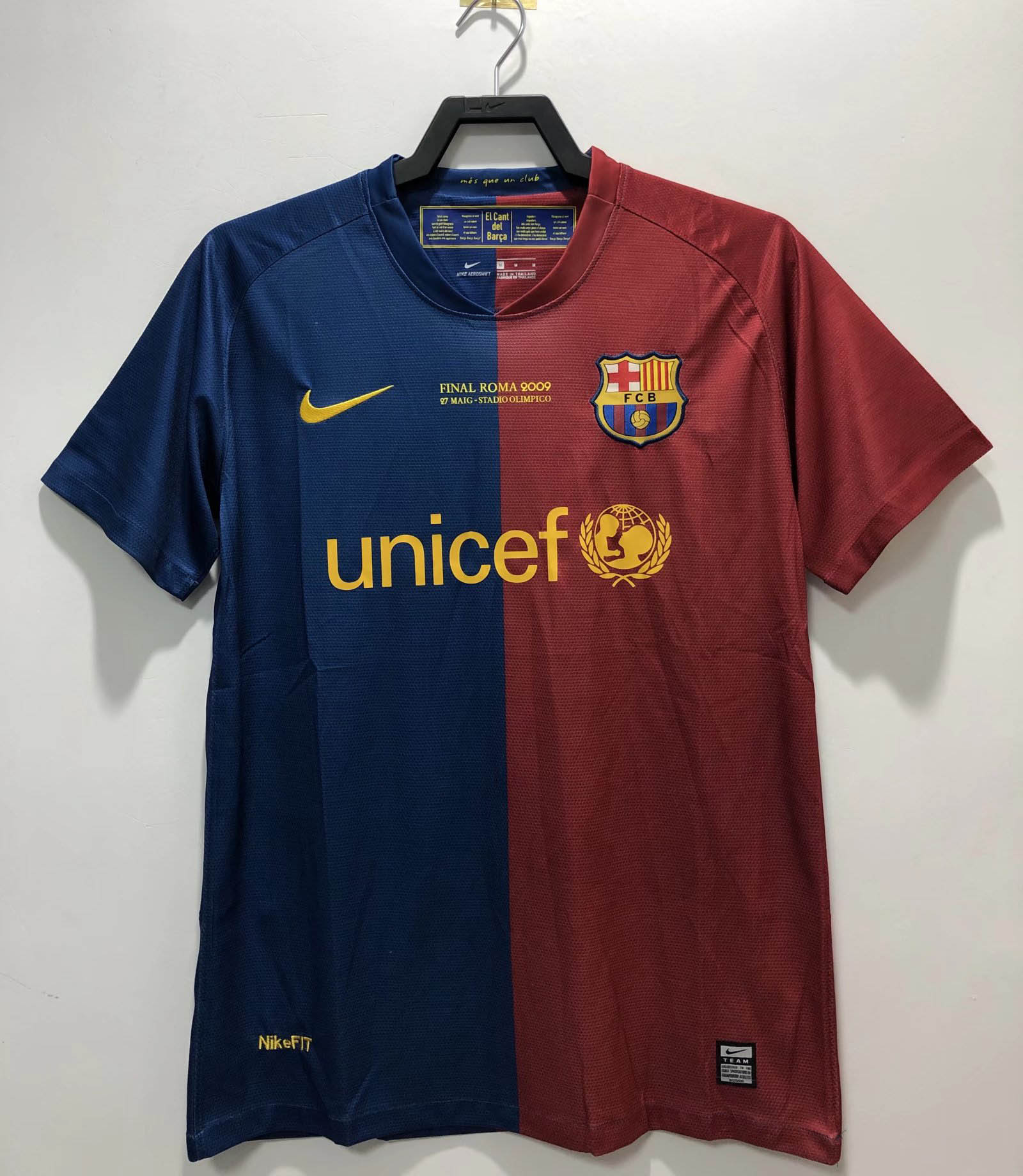 2008/2009 Retro Barcelona Football Shirt Home Champions League 1:1 Thai ...