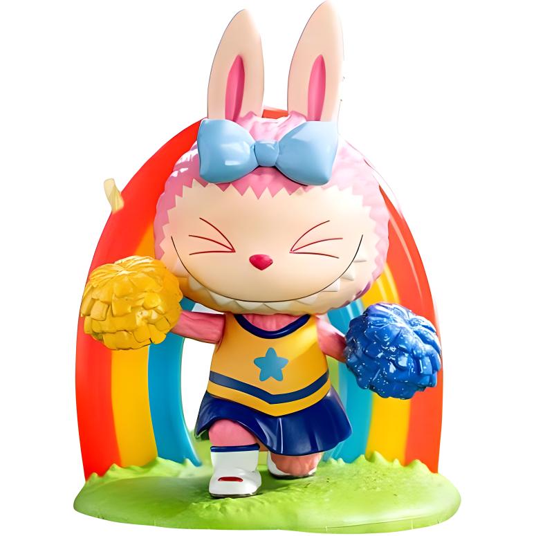 POP MART Labubu Cheerleader Captain Hang Tag Box