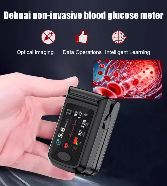 BQYOOM™ Monitor di Glucosiu Non Invasivu Avanzatu - Precisione di 99.9%