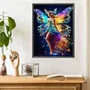 Diamond Painting-DIY Full Round Drill Butterfly Fairy