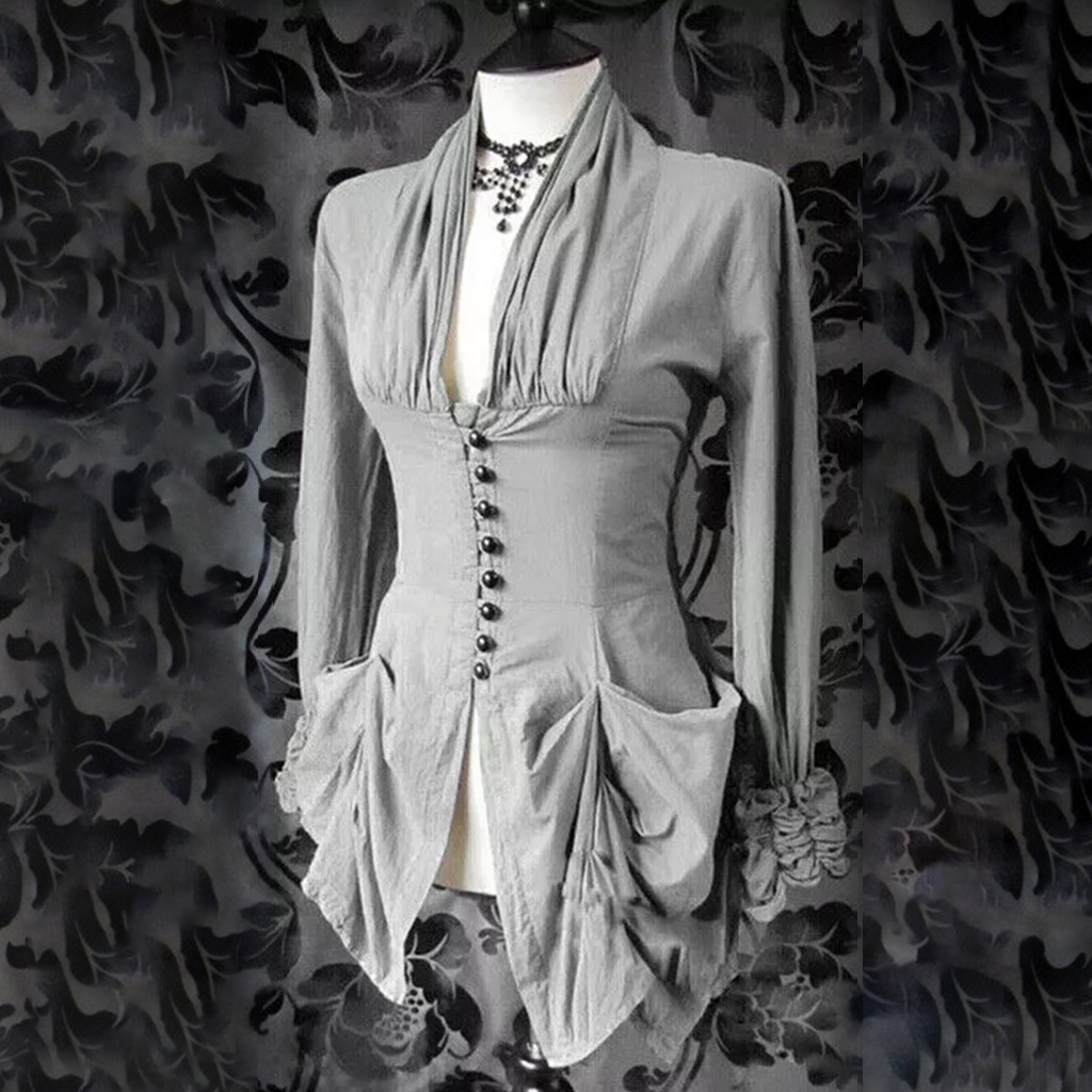 Ethnic Style V-neck Hooded Shawl Dress