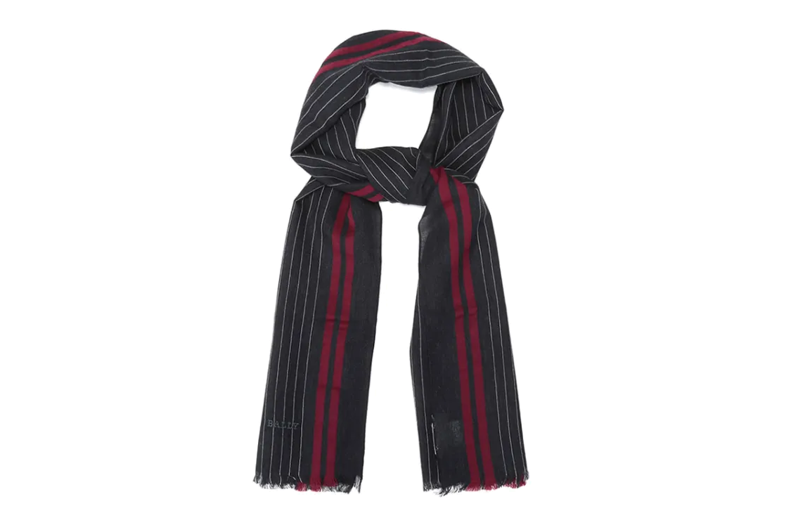 BALLY Knit Scarves Women's Black